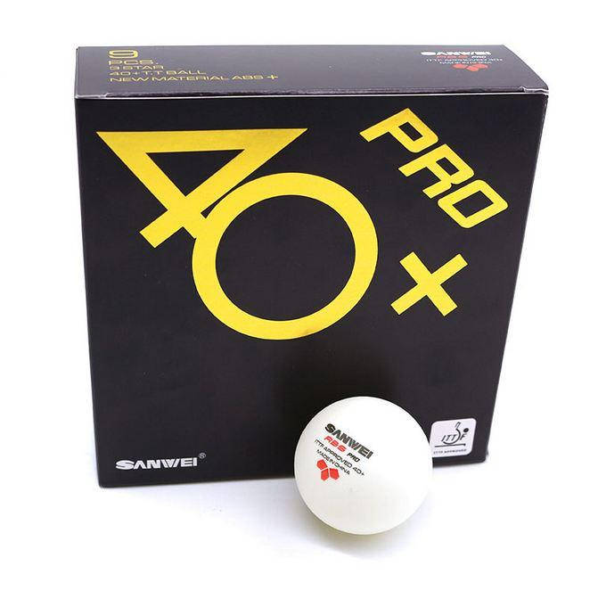 

Пластиковый мяч Sanwei ABS Pro 3* 40+