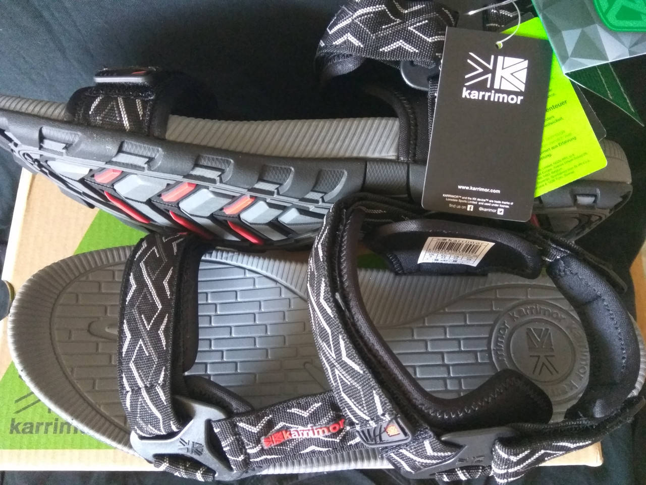 

Мужские спортивные сандалии Karrimor Amazon 45-46