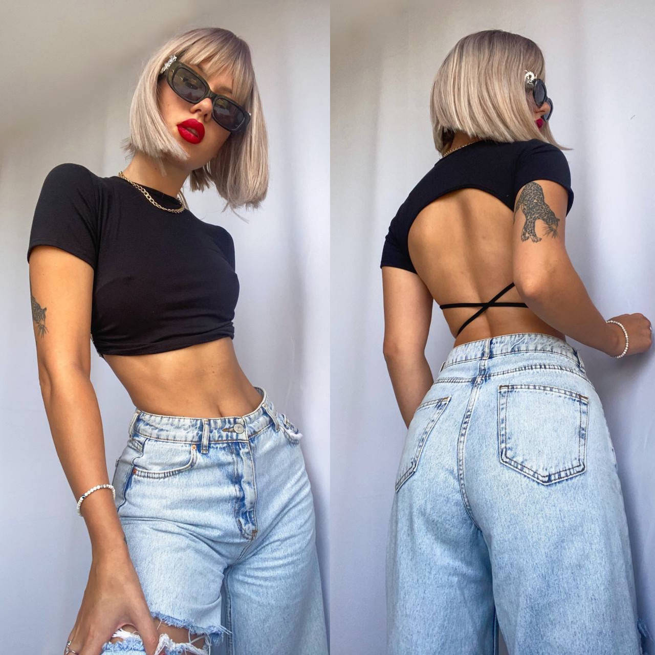 

Топ женский летний с открытой спинкой Оригинал (разные цвета)