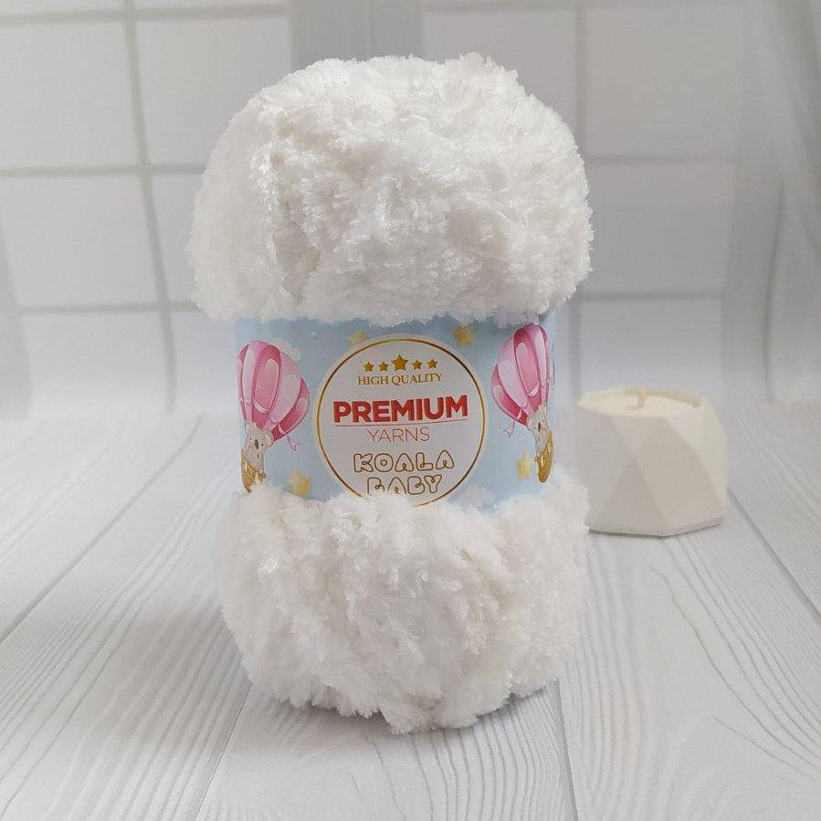 

Нитка Premium Yarns KOALA BABY №163, Белый