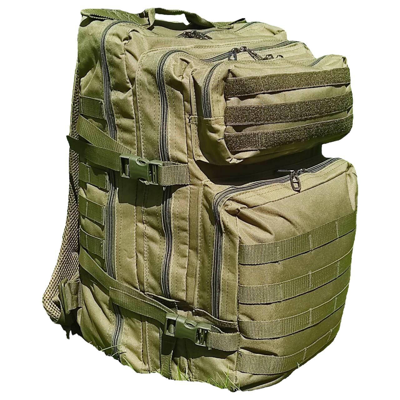 

Тактичний рюкзак штурмовой зсу Олива Cordura 1000d, Оливковый