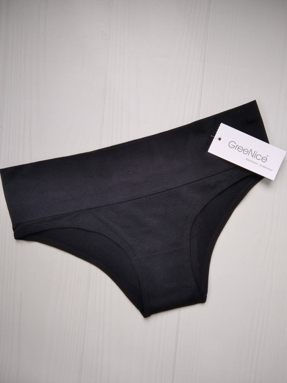

Трусики Greenice бесшовные однотонные черный L\XL 2138