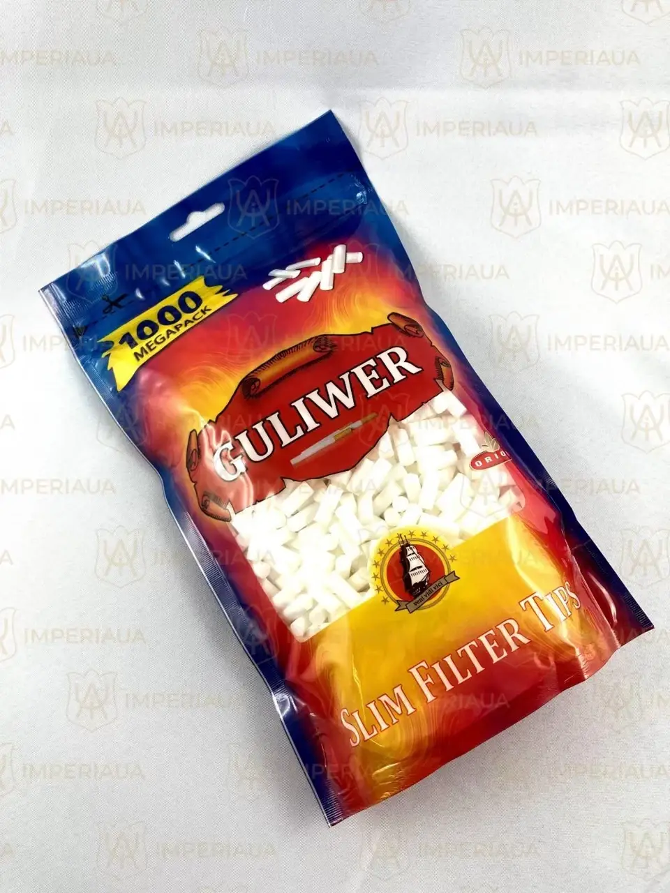 

ФИЛЬТРЫ ДЛЯ САМОКРУТОК GULIWER SLIM 6X15 мм (1000 шт)