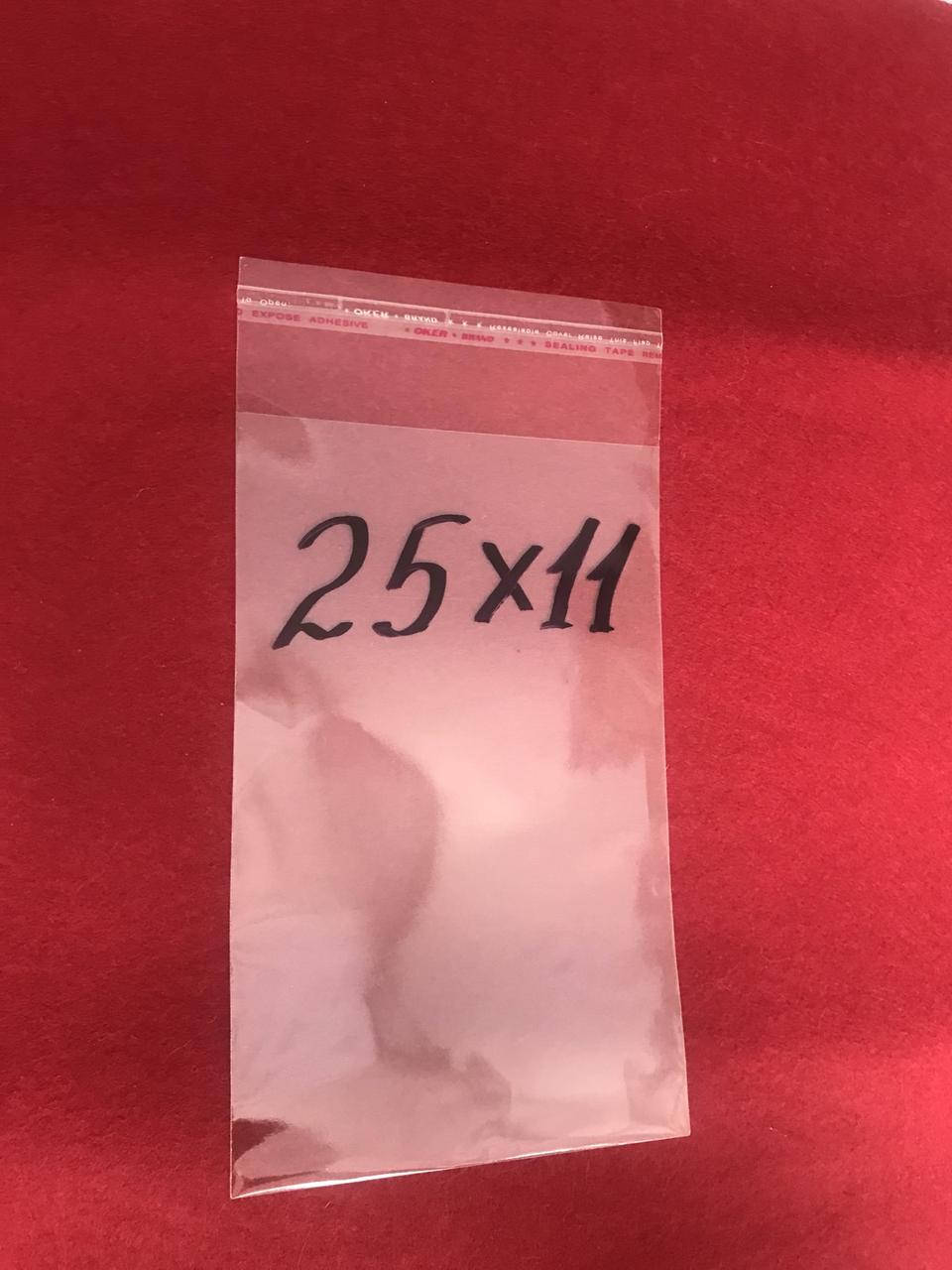 

Пакет с верхним клапаном и липкой лентой 110х250мм (100шт.)