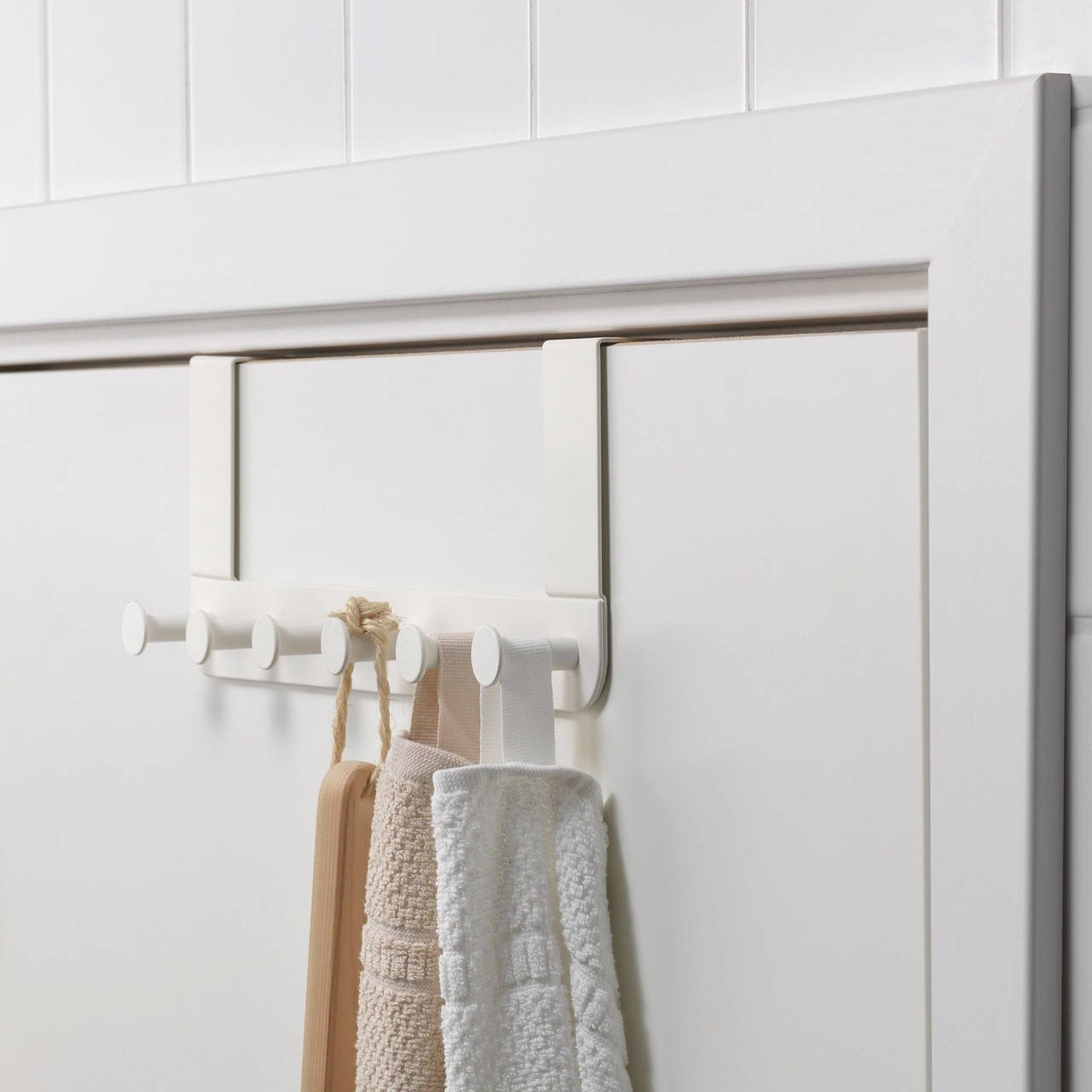 

Дверная вешалка для вещей, одежды, полотенец IKEA ENUDDEN 602.516.65, Белый
