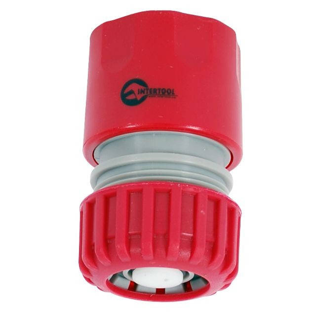 

Конектор с аквостопом 3/4" для шланга 3/4" INTERTOOL GE-1021