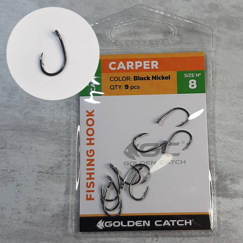 

Крючки GC Carper №8 (8шт)