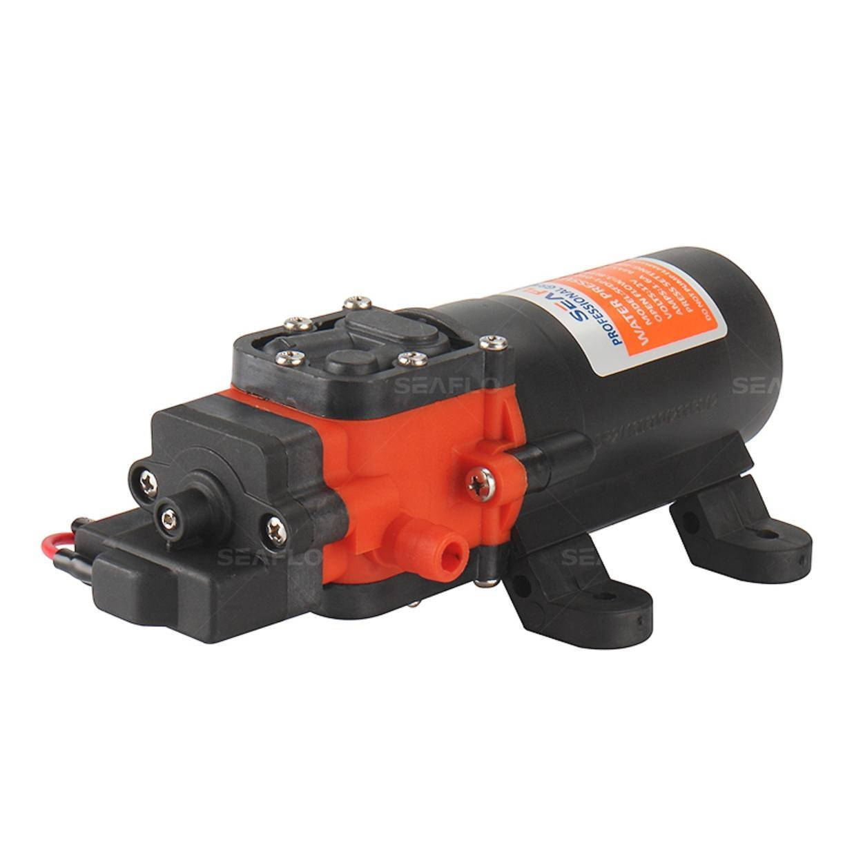 

Автоматическая диафрагмовая помпа SEAFLO SFDP1-012-035-21 4,3 л/ч 12В 3/8 труба