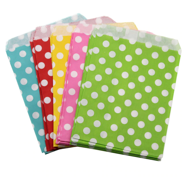 

Пакетик бумажный крафтовый 1 штука, цвет в ассортименте, Разные цвета