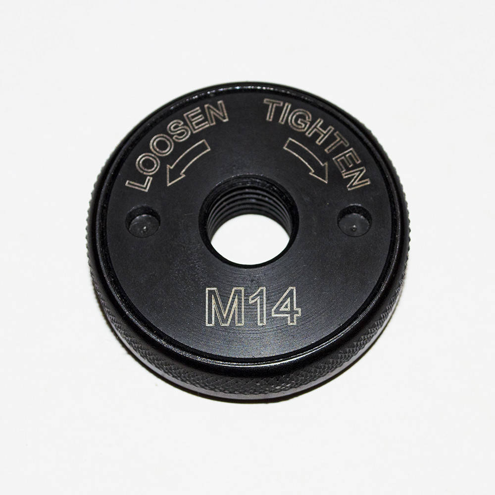 

Гайка для болгарки самозажимная. Гайка для болгарок УШМ быстрозажимная М14