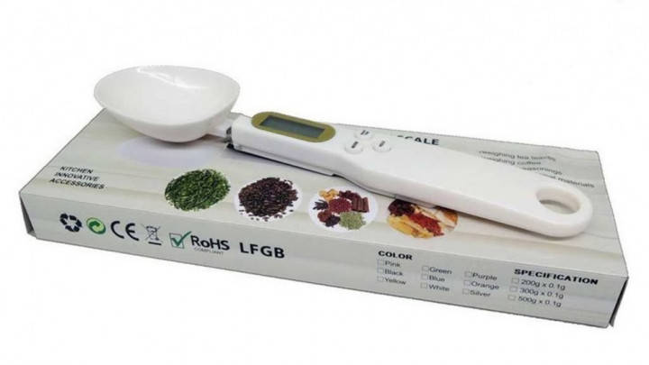 

Мерная ложка-весы Digital Spoon Scale электронная цифровая до 500г 9466