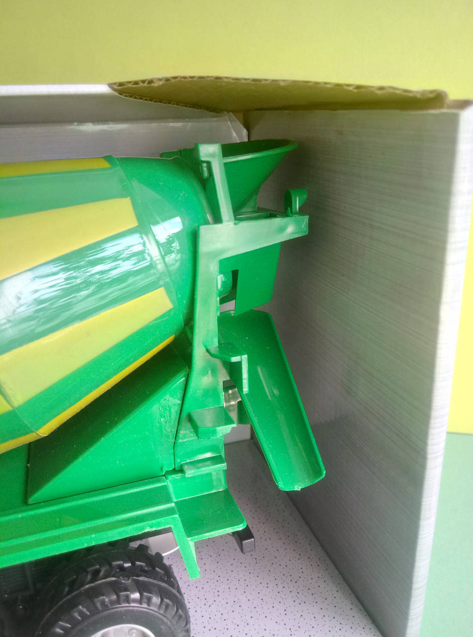 

Игрушка Камаз бетономешалка Автопарк зеленый УЦЕНКА