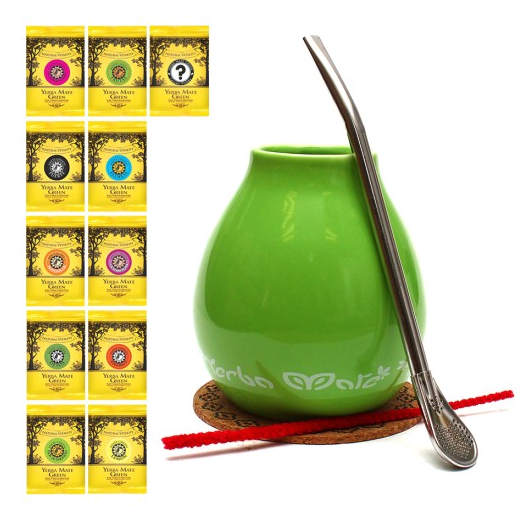 

Комплект для чая мате Mate Green Starter Kit для SINGLA 11x50g #1