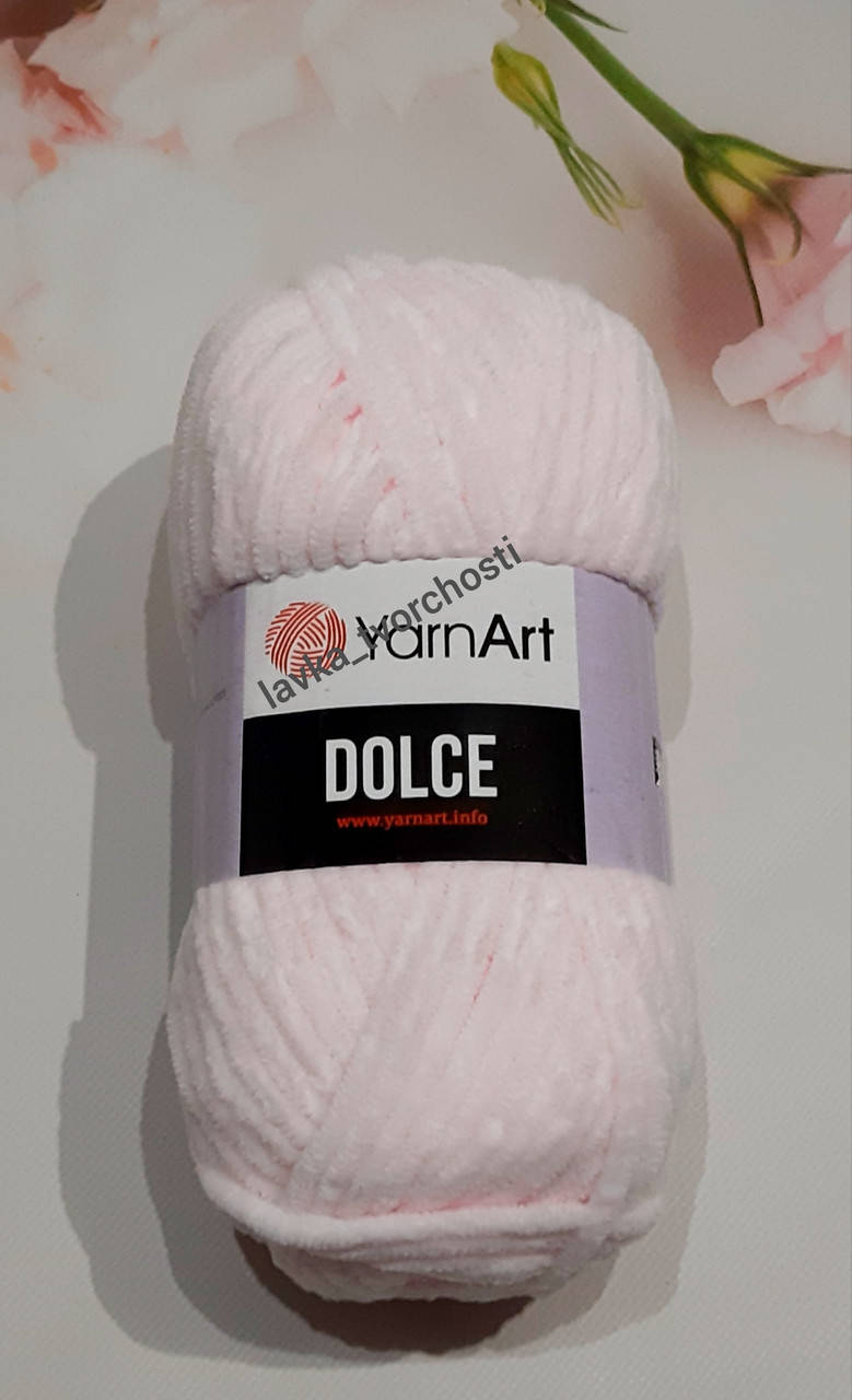 

YarnArt Dolce №781 світло-рожевий