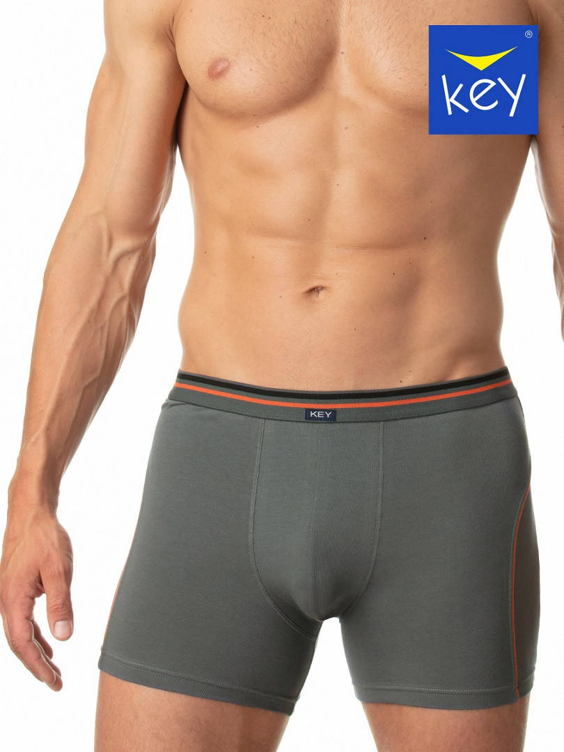 

Трусы-шорты мужские KEY MXM-234 A22 XXL серый