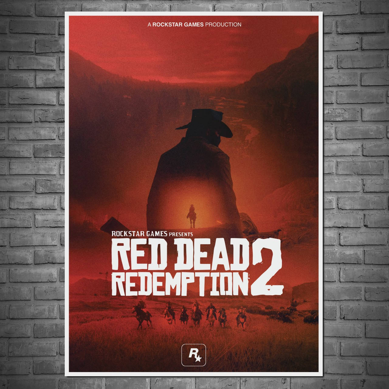 

Плакат "Red Dead Redemption 2, RDR 2" (артикул 2961) 85, Глянцевая, 60
