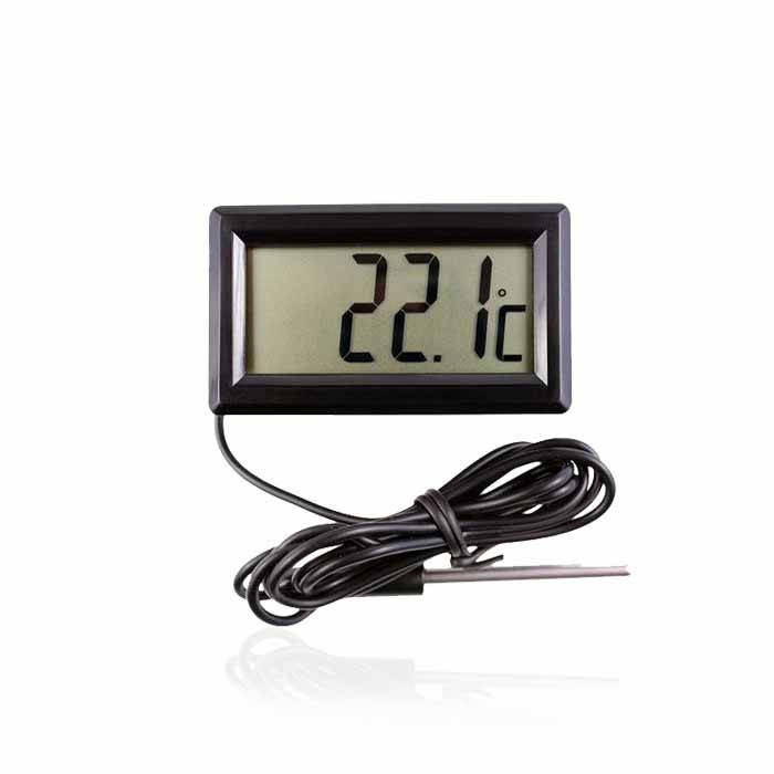 

Цифровой LCD термометр -50°C-+110°C с выносным водостойким датчиком