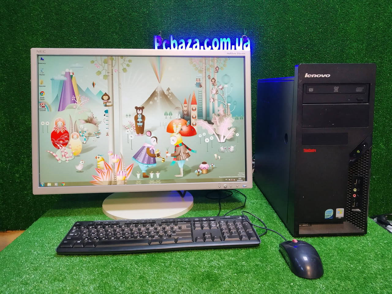 

Комплект игровой Lenovo, 4 ядра, 4 ГБ, 500 Гб HDD, Quadro 2000 1GB (GTS 450) + 26" монитор NEC EA261WM