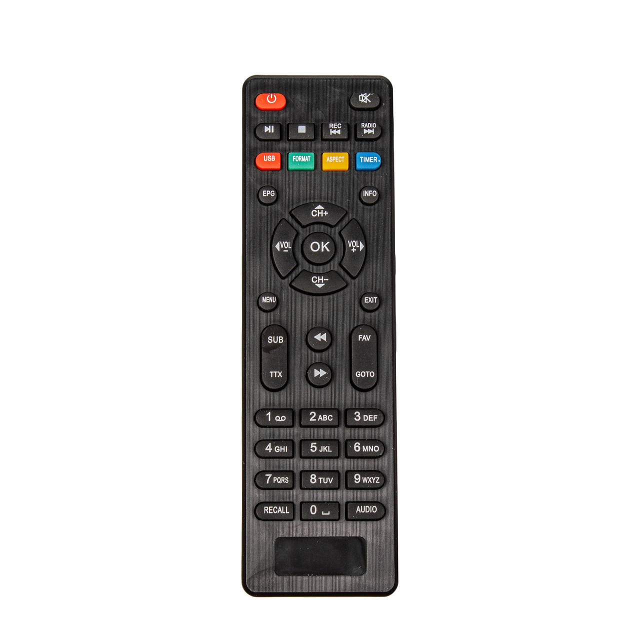 

Пульт ДУ для DVB-T2 Romsat T8020HD (HQ) (code: 26833)