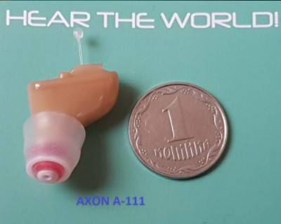 

Цифровой слуховой аппарат внутриушной Axon A-111 усилитель слуха звука