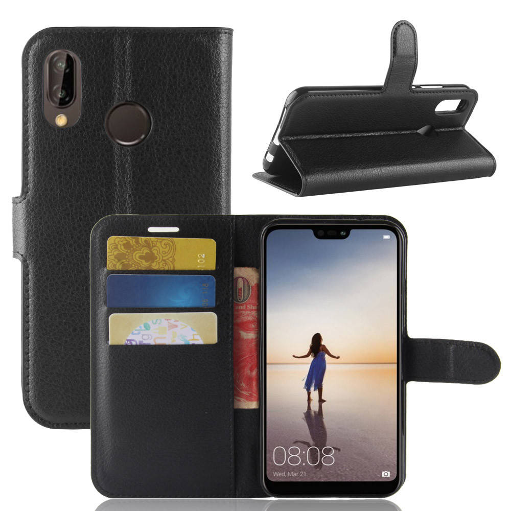 

Чехол книжка Lichee на Huawei P20 Lite (9 цветов), Разные цвета