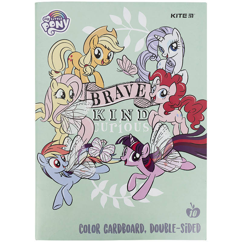 

Картон цветной двусторонний Kite My Little Pony LP21-255