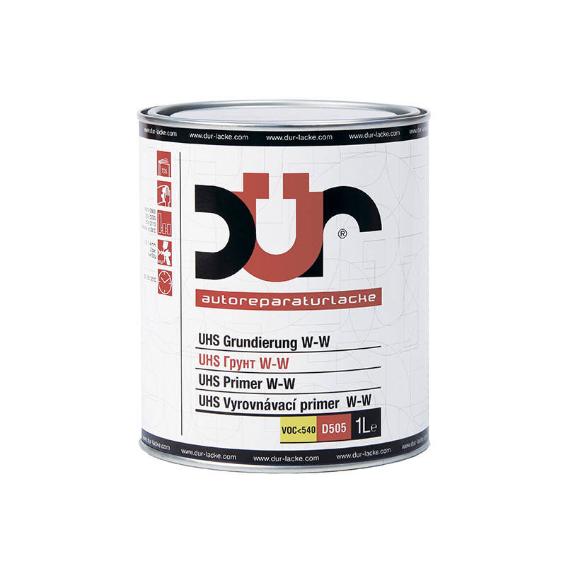 

Грунт UHS W-W DUR D505 (1л) черный мокрый по мокрому + отв. D222 (0,25)