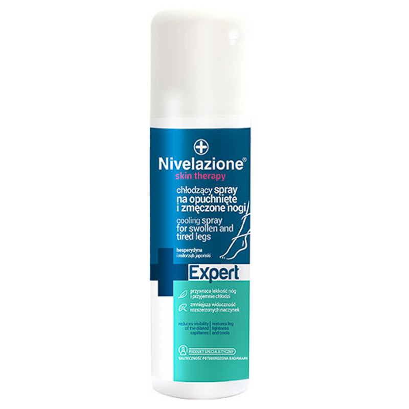 

Nivelazione Skin Therapy Exspert Охлаждающий спрей для опухших и уставших ног 150 мл