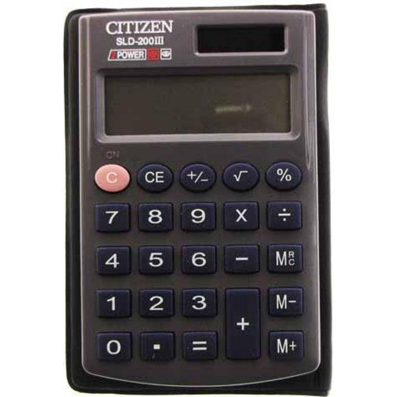 

Калькулятор Citizen SLD-200 8-разрядный карманный