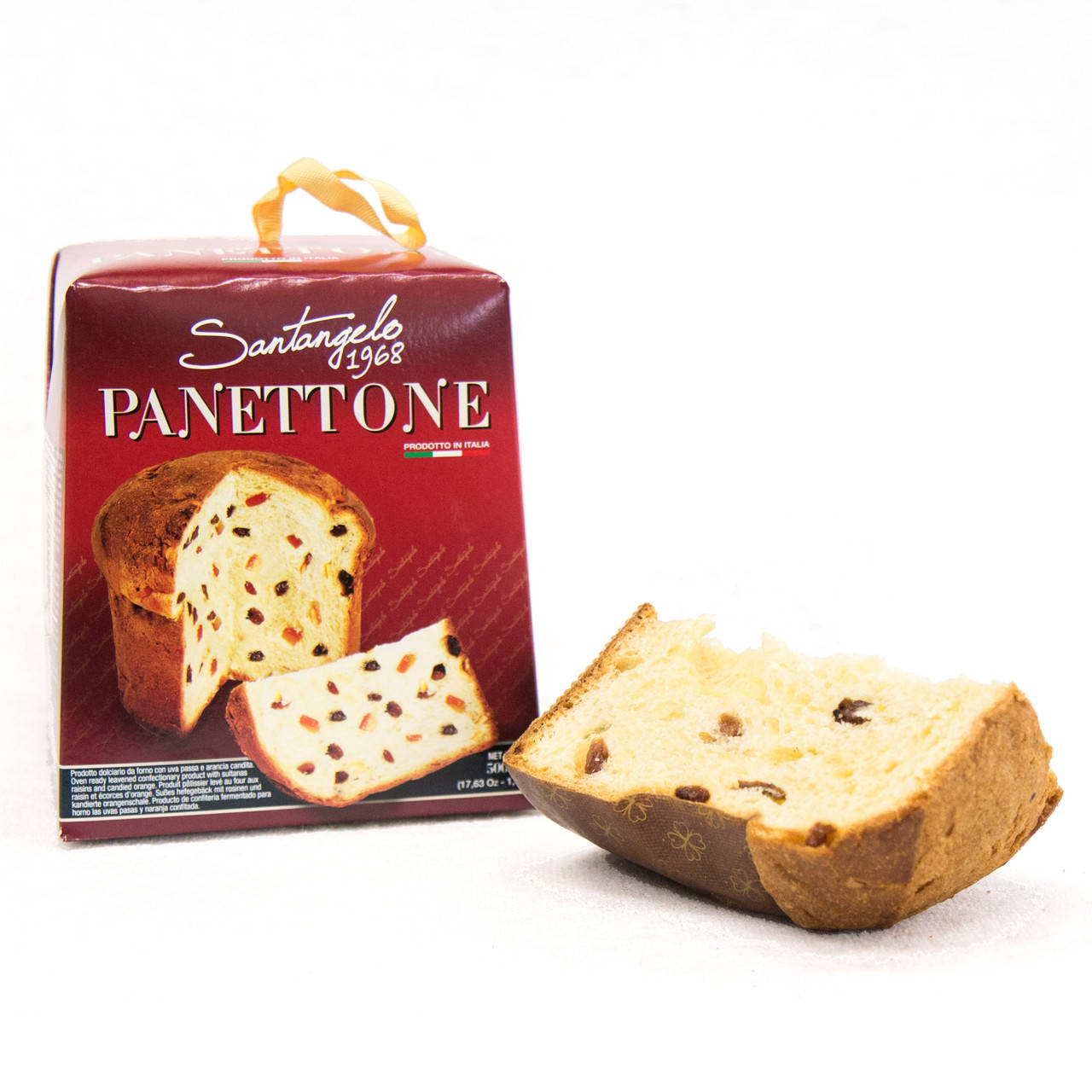 

Панеттоне Panettone Santangelo Classico с цукатами и изюмом, 908г, 6шт/ящ