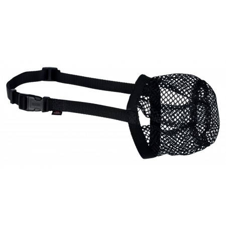 

Намордник нейлоновый для защиты от ядов Trixie (черный) M-L - 27см/22-46см