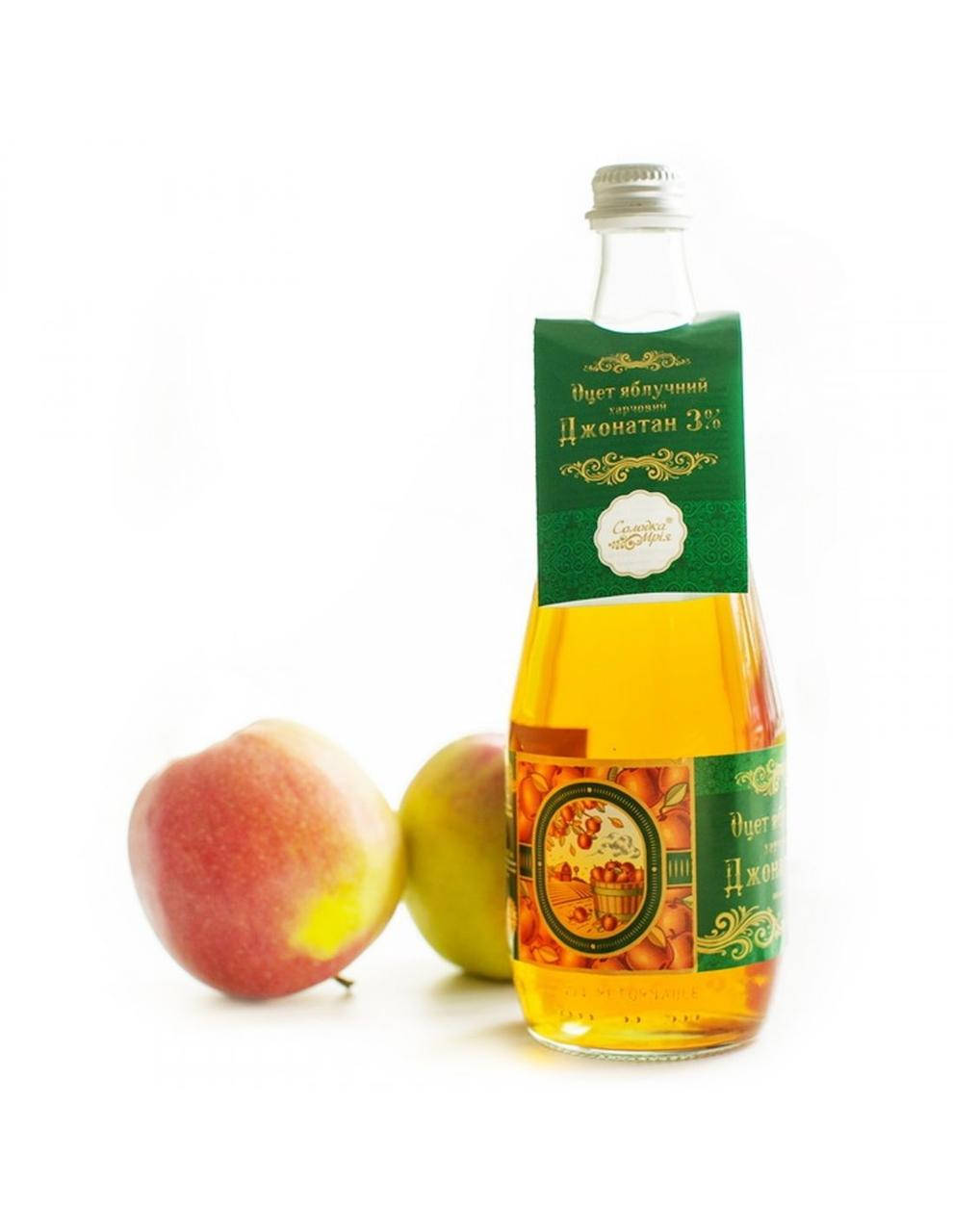 

Уксус яблочный пищевой Джонотан 3% 330мл