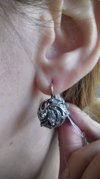 

Серебряные серьги Феличи