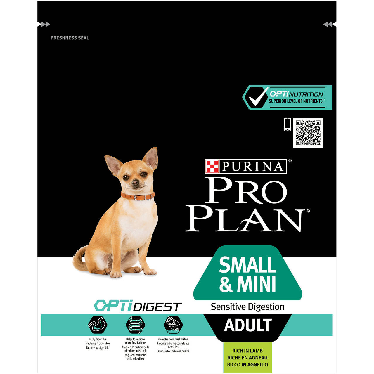 

Pro Plan Adult Small & Mini Sensitive Digestion Lamb 0,7кг для мелких пород с ягненком