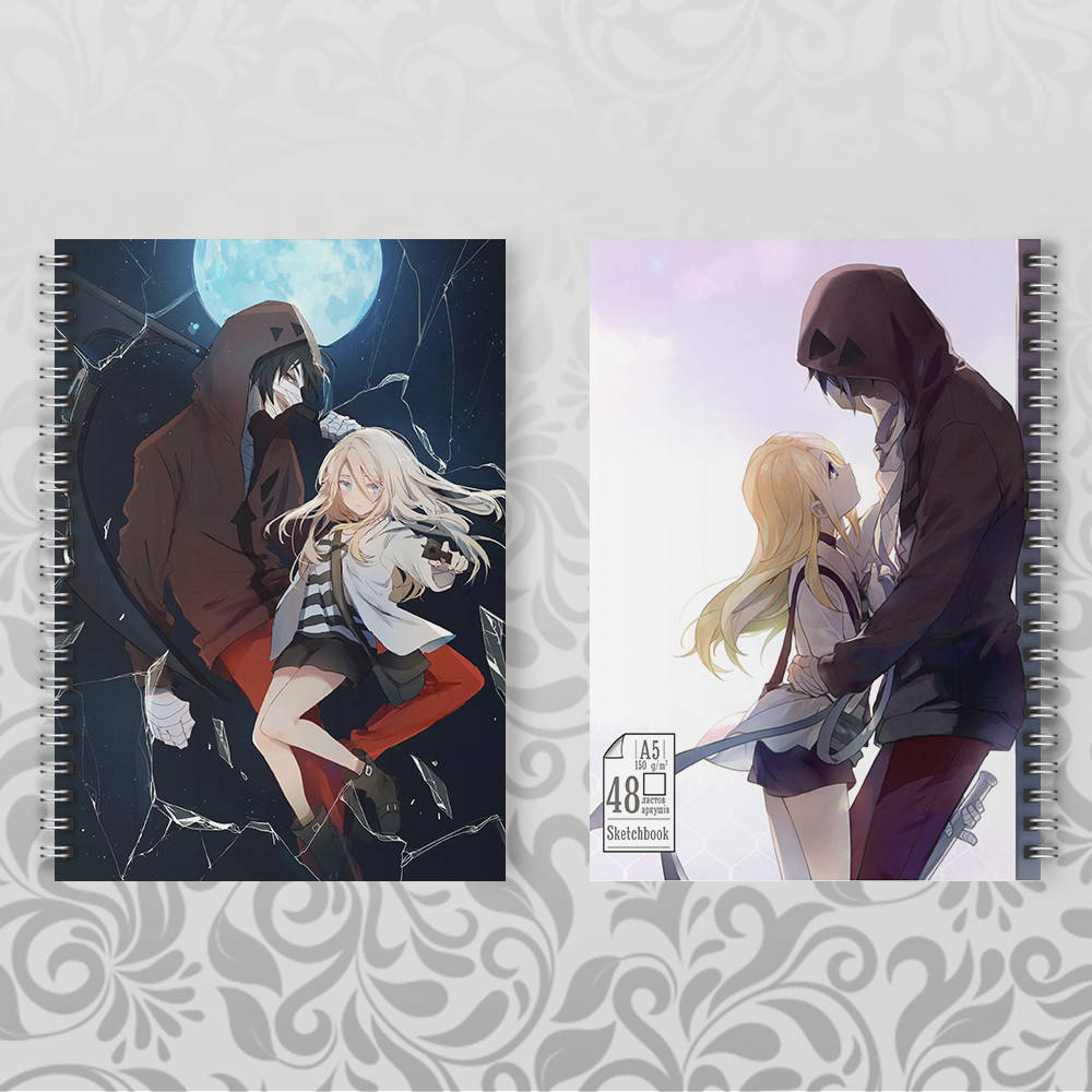 

Скетчбук Аниме Angel of Death 009