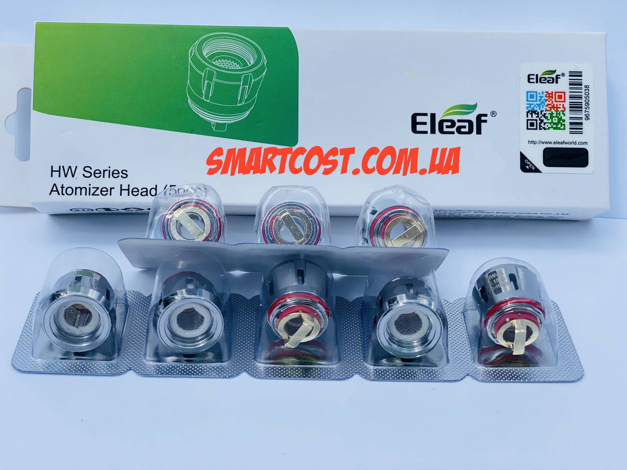 

Испаритель ELEAF HW-M 0.15 om Head ORIGINAL випаровувач для Ijust 3, 3pro / ELLO Duro / ELLO VATE