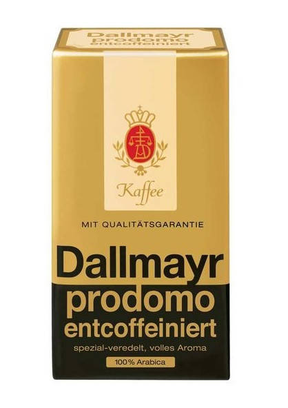

Dallmayr prodomo, без кофеина молотый кофе 500 грамм