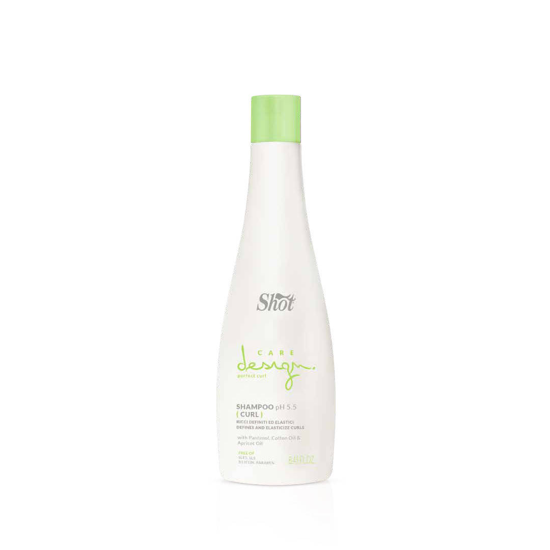 

CARE DESIGN PERFECT CURL SHAMPOO Шампунь для вьющихся волос, 250 мл - SHOT