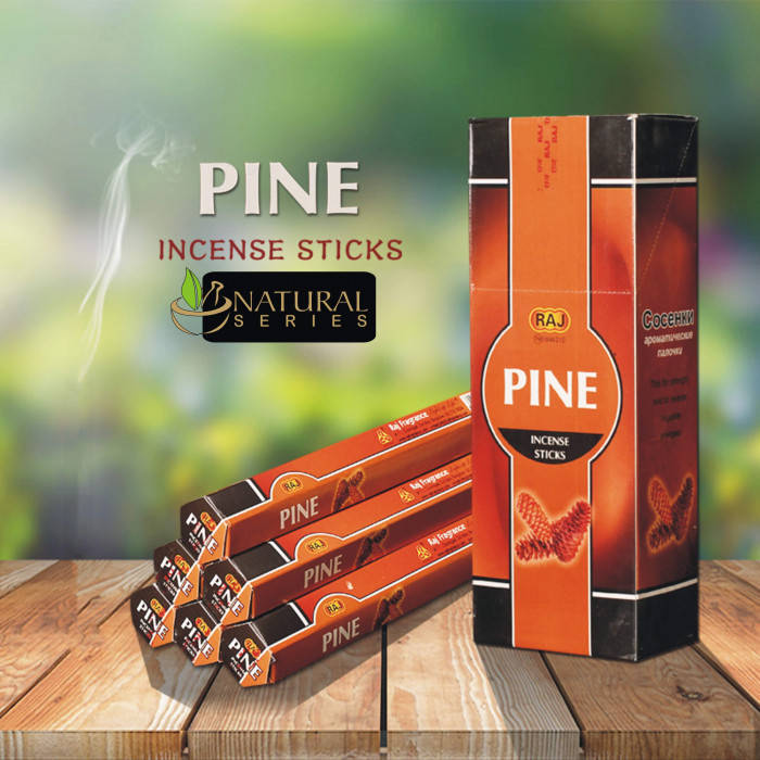 

Ароматические палочки благовония PINE (шестигранник) Сосна