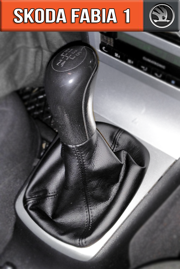 

Чехол Кпп Шкода Фабия 1 '99-07. Чехол на ручку кпп Skoda Fabia 1 (Фабиа)