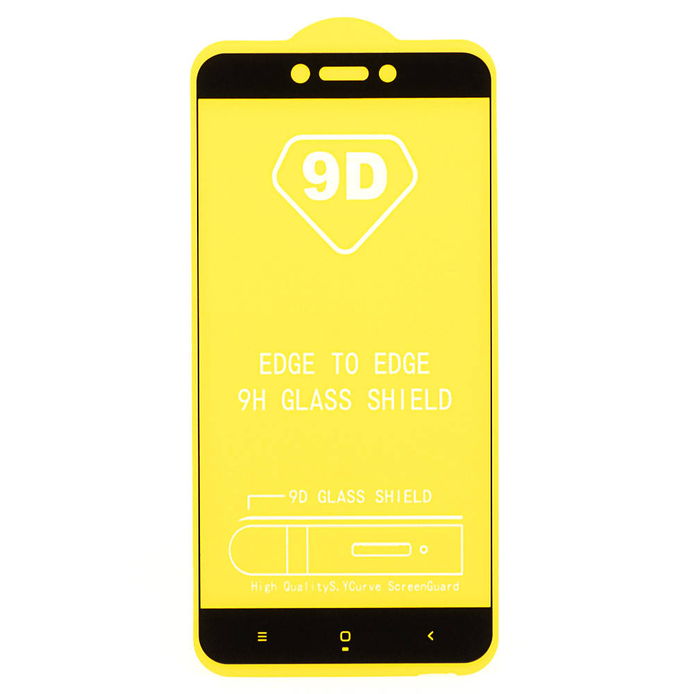 

Защитное стекло AVG 9D Full Glue для Xiaomi Redmi 4A полноэкранное черное