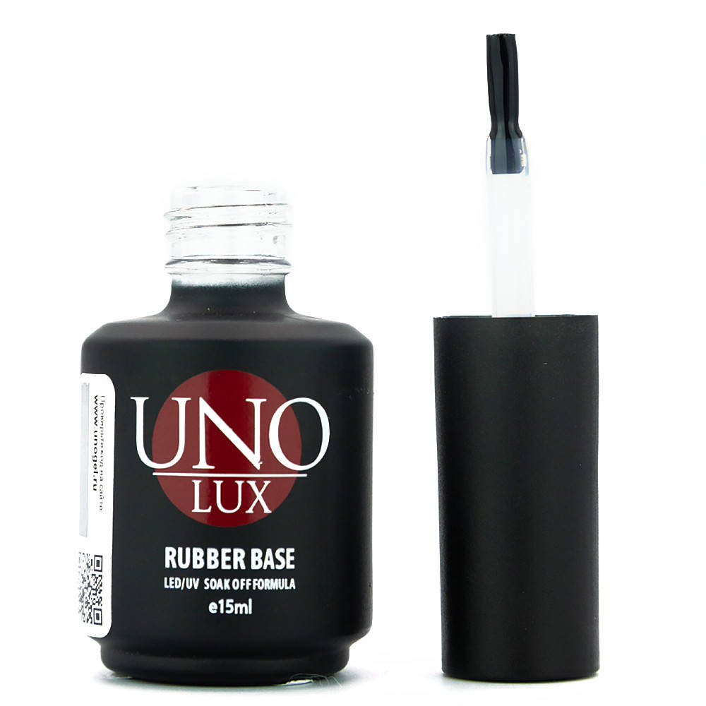

База для гель лака UNO Lux Rubber Base 15 мл