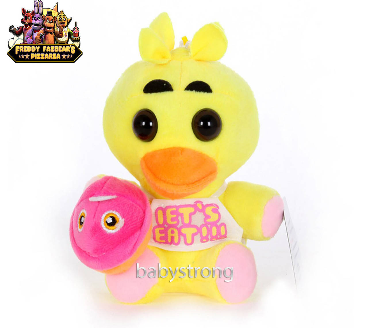 

Мягкая плюшевая игрушка 5 пять ночей с Фредди - Чика 15 СМ Аниматроники. Фнаф Фреди