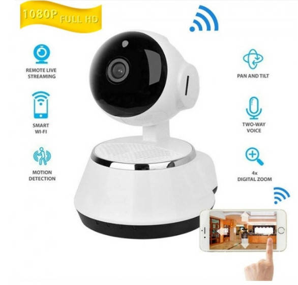 

Поворотная WiFi Ip-камера TK-Q6 1mp Авто слежение за объектом
