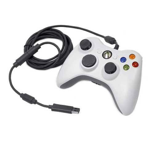 

Проводной джойстик U360 XBOX икс бокс (для ПК) белый