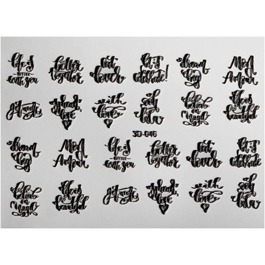 

Слайдер-дизайн 3D 046 черный