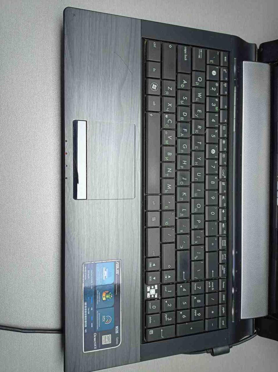 

Ноутбук Б/У Asus N53SM ( Экран 15.6" (1366x768), HDD 320 ГБ, Вес 2.71 кг )