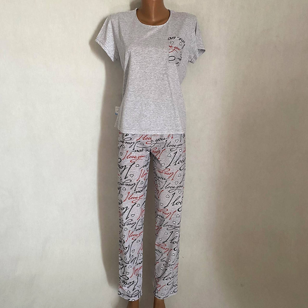 

Женская пижама трикотажная хлопковая 1916 54