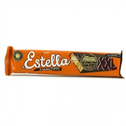 

Вафли в Шоколаде Estella XXL Smaku Toffi со Вкусом Карамели 50 г Польша