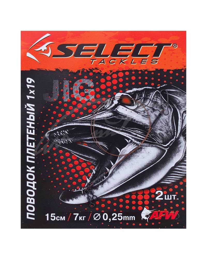 

Поводок Select плетеный 1х19